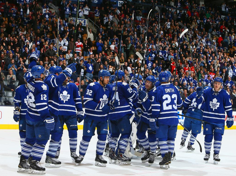 Illustration for article titled Maple Leafs Return To Saluting Fans, World Returns To Axis